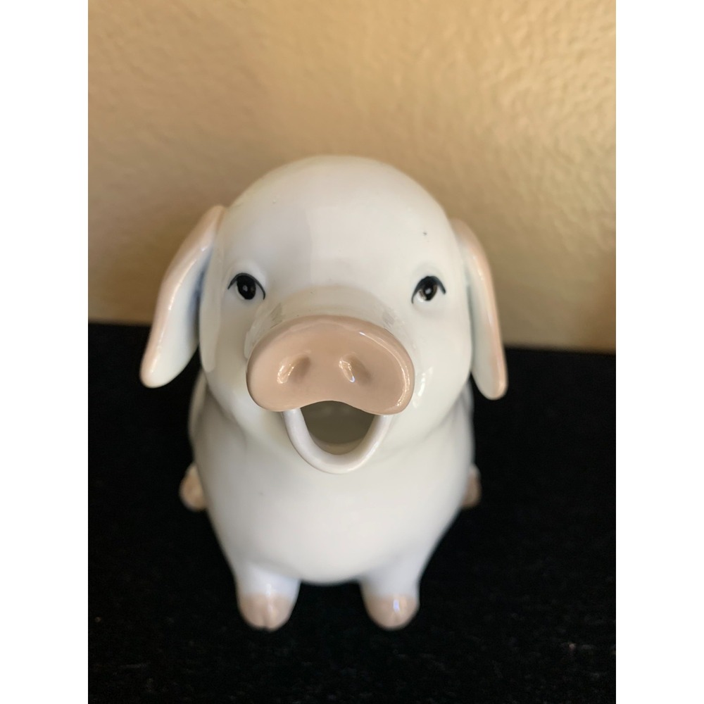 Vintage Henriksen‎ Imports Inc. Ceramic Pig Creamer Good Condition